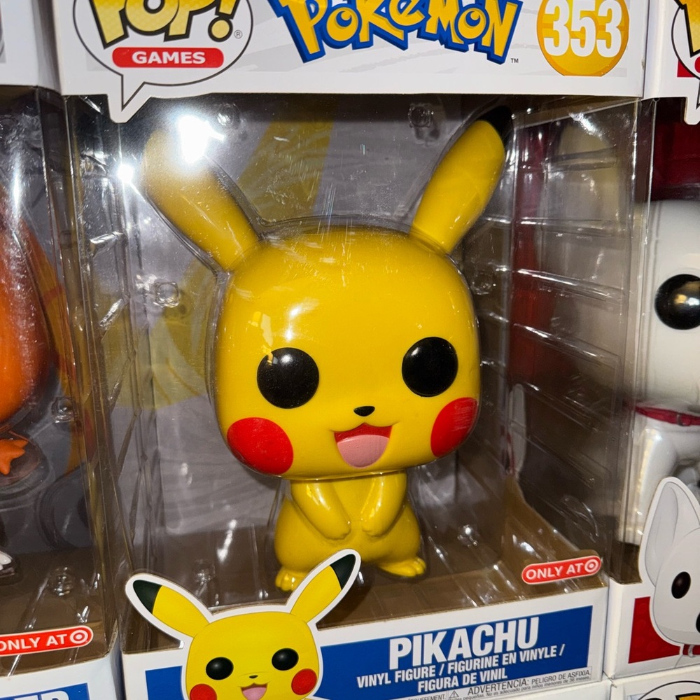 Funko Pop Pikachu Figure - Yellow and Red